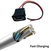 Typheoniks 2Pin USB 2.0 USB Female Pigtail Cable Power Jack