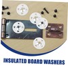 KONTONTY 100pcs Foam Insulation Board Washers for Foam Board Board