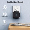SECRUI Wireless Doorbell with 2 Buttons, Easy Installation Waterproof Mini