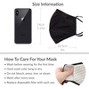 weddingstar 3 Pack Adult Washable Cloth Face Mask Reusable and