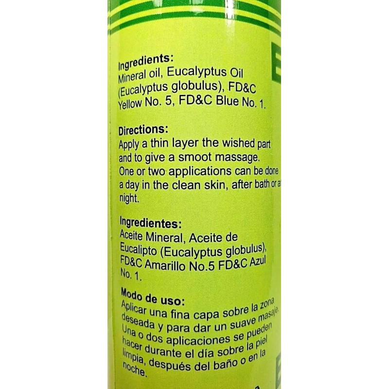 Pure Essential Aceite de Eucalipto 4.05 oz. each bottle Eucalyptus