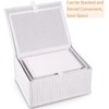 Honygebia Bamboo Decorative Storage Boxes - Set of 3 Woven