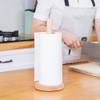ETRAVEL Kitchen Paper Holder, Wooden Paper Stand, Kitchen Storage, Natural,