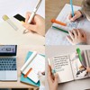 3Pcs Silicone Automatic Bookmarks, Unique Visualized Book Markers for Reading
