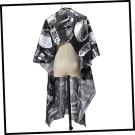 Ipetboom Hairstylist Hairdressing Cape Waterproof Salon Barbers Cape Hair Cutting Cloth Non-sticky for Dye Perm