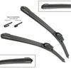 2MPLASTIC Front and Rear Windshield Wiper Blade For Toyota Venza