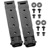2-Pack Molle Attachment Clips Kit with Mounting Hardware - Durable