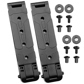 2-Pack Molle Attachment Clips Kit with Mounting Hardware - Durable Molle Straps for Vests, Backpacks, Holsters, Mag Pouches