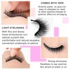 5 Pairs Self Adhesive Eyelashes Natural Look No Glue Needed