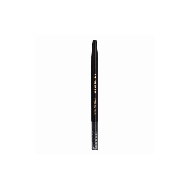 Spring Heart Eyebrow Pencil, Natural Gray with Brush, Natural Gray,