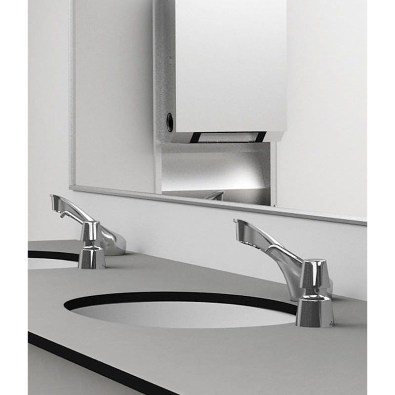 BOBRICK 8236 Manual Top Fill Foam Soap Dispenser, 6" Spout,