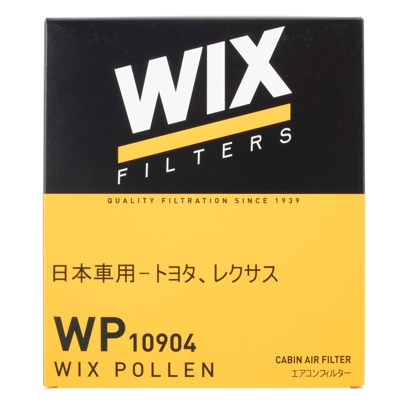 WIX Filters [Air Conditioner Filters] WIX CABIN AIR FILTERS Representative