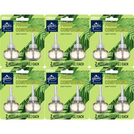 Glade PlugIns Scented Oil Refills – 2-Count Oil Refills, Fresh Confidence, Limited Edition, 6 Pack (0.67 fl oz Each)