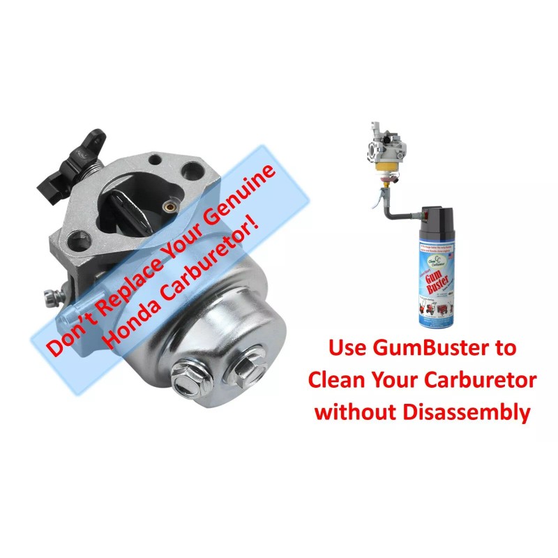 CleanCarburetor DON'T REPLACE GENUINE CARBURETOR FOR ALL GENERAC PRESSURE WASHER