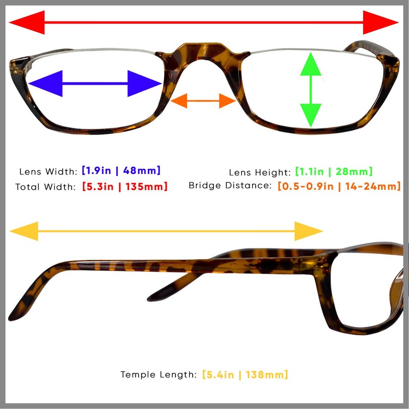 Reading Glasses - 9507HP - SI - TORTOISE -250