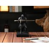 Amoysanli Medieval Armored Warrior Knight Pen Holder Desk Organizers and