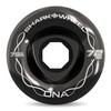 Shark Wheel 72mm 78a Longboard Cruising Wheels, DNA Formula, Black,