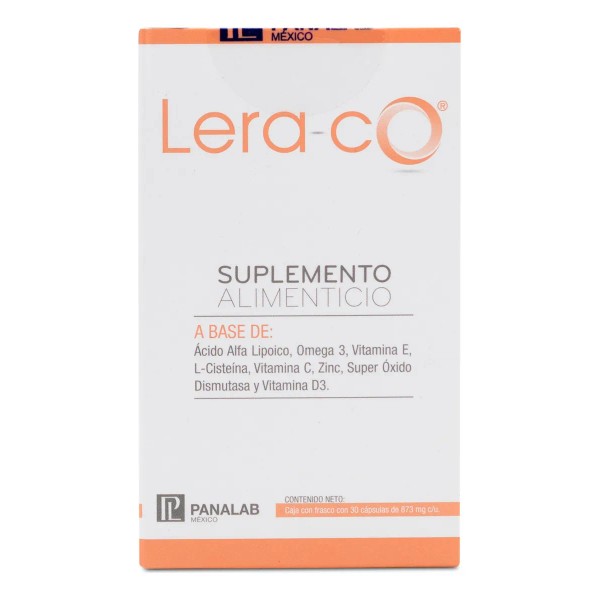 Lera Co Suplemento Ácido Lipólico Omega 3 Vitamina E 30