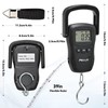 Fishfun Rechargeable Fish Scale, Digital Hanging Fish Weight Scale with