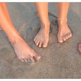 Undisclosed Extra Thin Band Toe Ring 1 mm