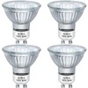 YBEK GU10 Halogen Bulbs 50W 120V MR16 for Track,Recessed,Accent Lighting,Ceiling