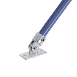 WITTKOWARE Pipe Connector Made of Galvanised Malleable Cast Iron for Pipe Outer Diameter 33.7 mm (1 Inch) Moulded Part: Attachment with Joint