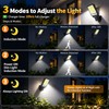 Solar Motion Sensor Light for Outdoor Lighting – 4-Mode Self-Contained