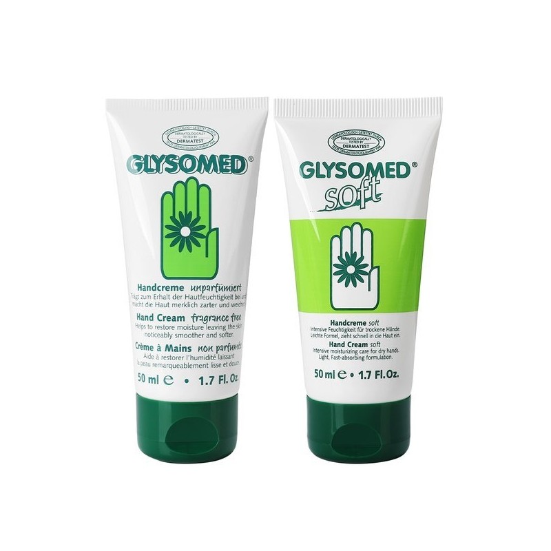 Glysomed Unscented Hand Cream 50ml 1 piece + Soft 50ml