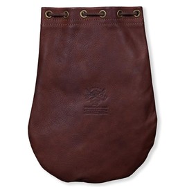 Col. Littleton No. 3 Large Possibles Leather Bag - Brown