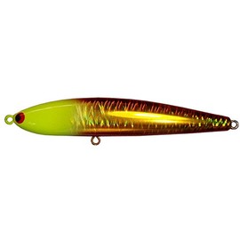 POZIDRIVEGARAGE Lure, Skid Slider 95S #08 CHGR (Chart Head Gold Red)