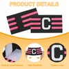 MECCANIXITY Soccer Captain Armband, Nylon Captain Arm Bands for Soccer