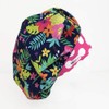 Bouffant Scrub Cap Spotted Tropical Scrub Hat OR Hats Womens