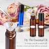 ZEJIA 10ml Roller Bottles for Essential Oils, 24 Pack Glass