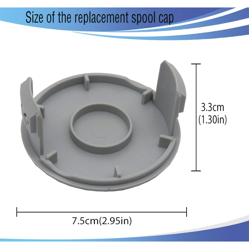 BOOTOP PIN AC14HCA Spool Cap, 522994001 One+ Replacement Spool Cap