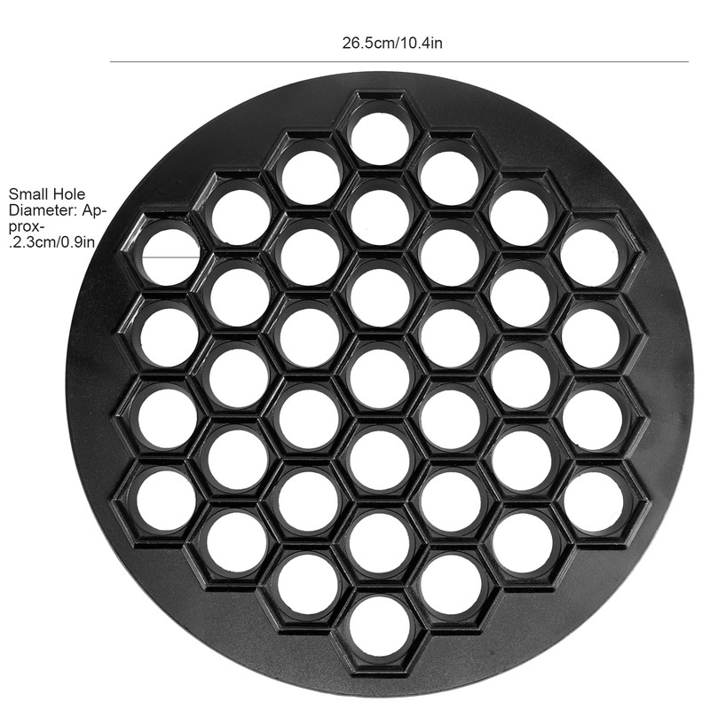 37 Holes Dumpling Mould Aluminium Alloy Ravioli Maker Baking Molds