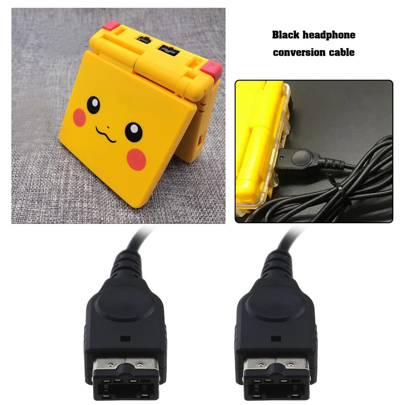 ECSiNG 2 Pack Headphone Adapter Cable Replacement Compatible with Gameboy