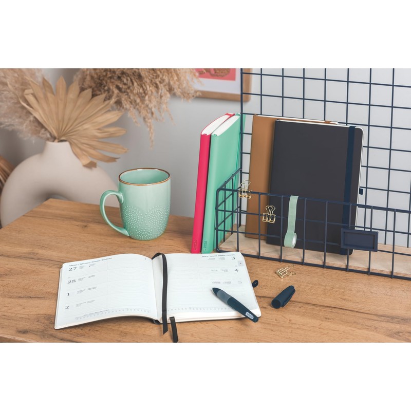 BRUNNEN Buchkalender Kompagnon Mod. 791 66 2026 | A5, Kunststoff,