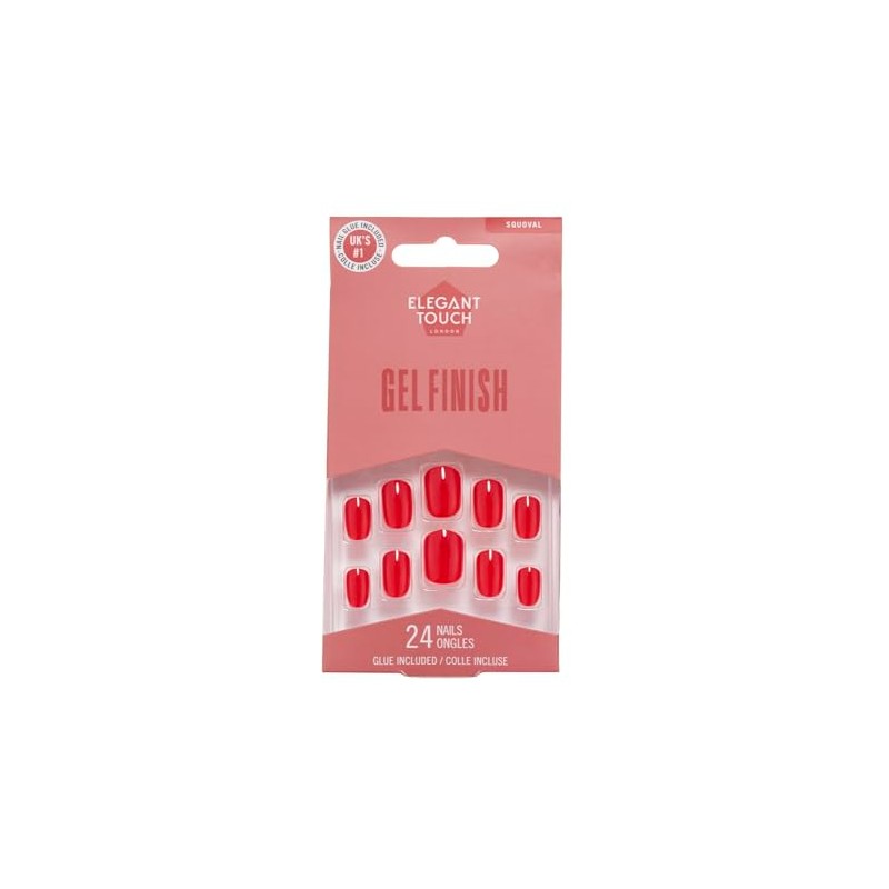 Elegant Touch Core Colour Pillarbox Red