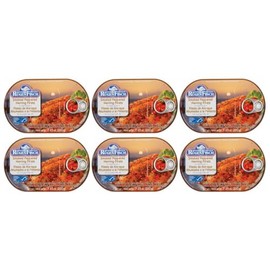 Rugen Fisch Herring & Mackerel Fillets Assorted Sauces (6 - PACK, Herring Fillets Smoked & Peppered)