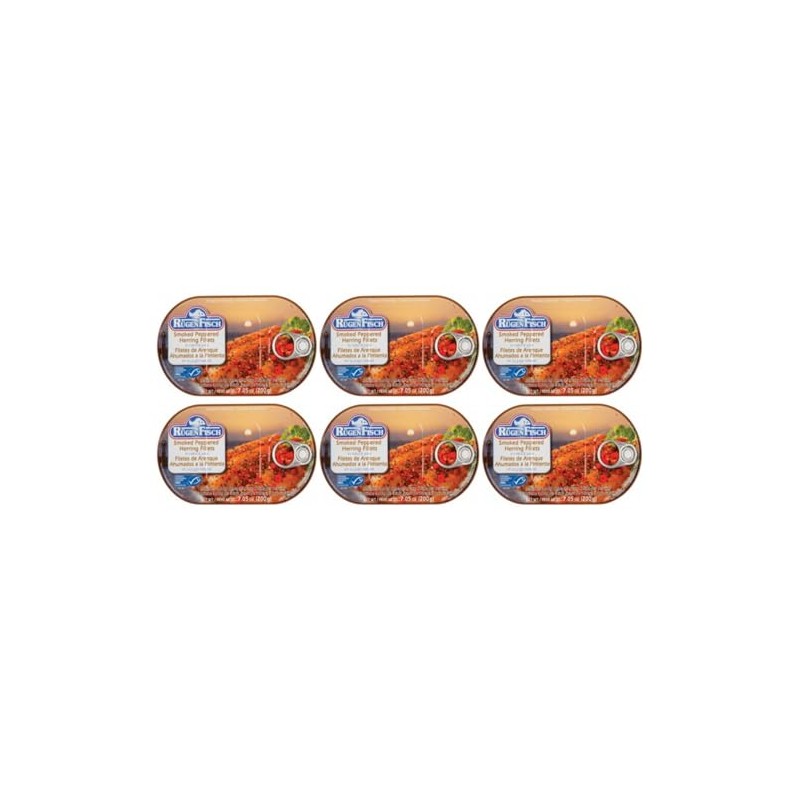 Rugen Fisch Herring & Mackerel Fillets Assorted Sauces (6 -