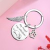 Tihnvk Cat Memorial Keychain Gifts for Cat Lovers Remembrance Gifts