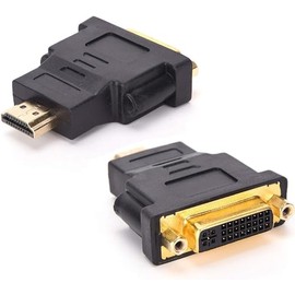 norrberg DVI-D Female 24+5 DVI to HDMI Male 19 Pin Video Graphics Card Converter Adapter Head 1080p Full HD