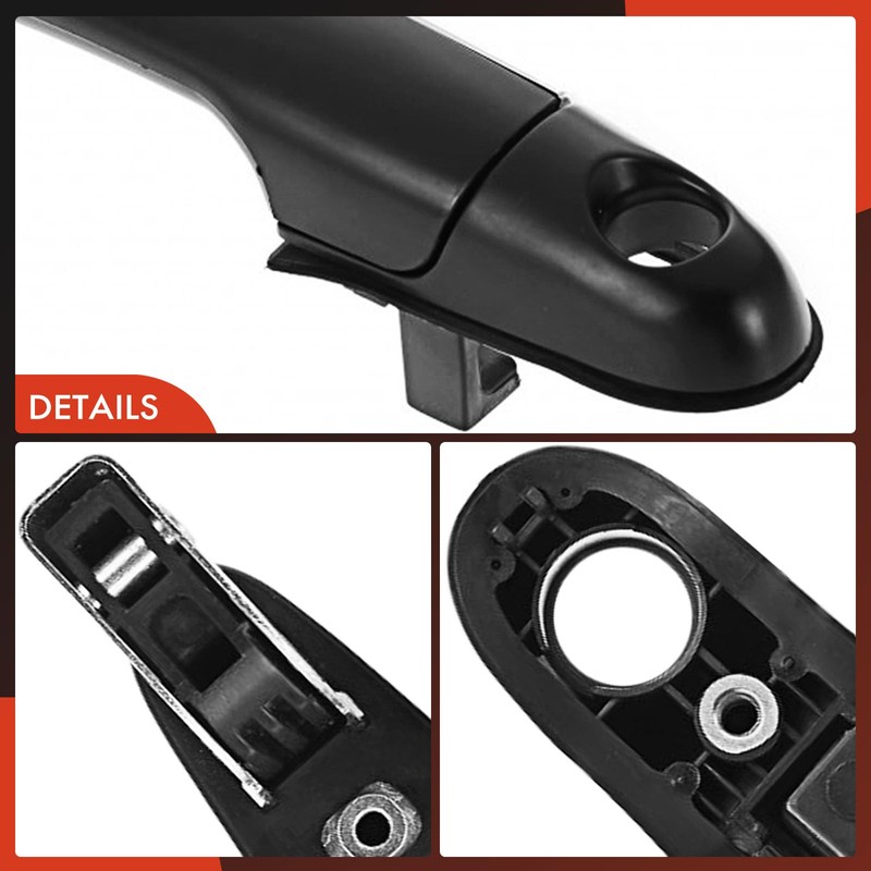 A-Premium Front Left Driver Side Exterior Door Handle Compatible with