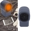 500W Mini Portable Desktop Electric Fan Heater Warm Air Blower