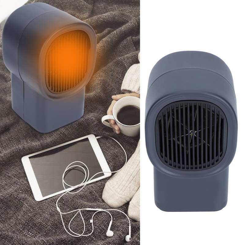 500W Mini Portable Desktop Electric Fan Heater Warm Air Blower