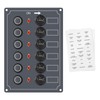 Marine Switch Panel, Haoguo 6 Gang Boat Electrical Panel with