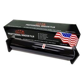 United Window Tint 36Inch x 100Ft 2Ply Carbon Film with 15% VLT - Privacy Window Tint for Cars, Home -Blocks UV/IR Rays, Reduce Heat & Glare - Adhesive Film with Lifetime Color Stability