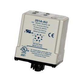 SYMCOM 201A-AU MOTORSAVER Voltage Monitor Relay 190-480V-AC 240V-AC D654294