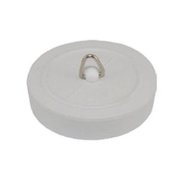 Replacement 32mm Actual Size Small White Rubber Waste Plug