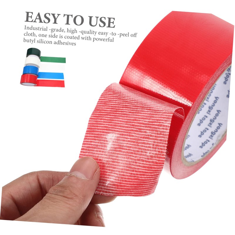 CIYODO Heavy Duty Tape 4 Rolls of Waterproof Fabric Tape